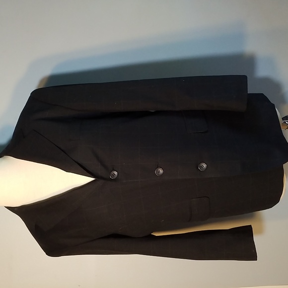 BOLZANO Other - BOLZANO SPORTCOAT Dark Grey window pane Size 38S